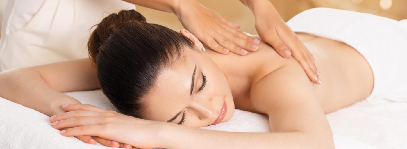 Massage du dos relaxant